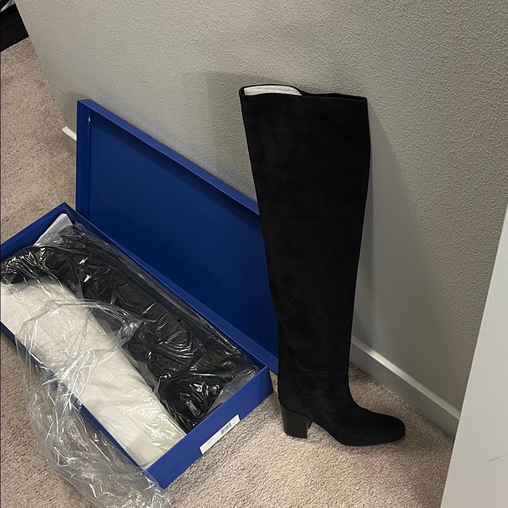 Elegant Black over the Knee Boots